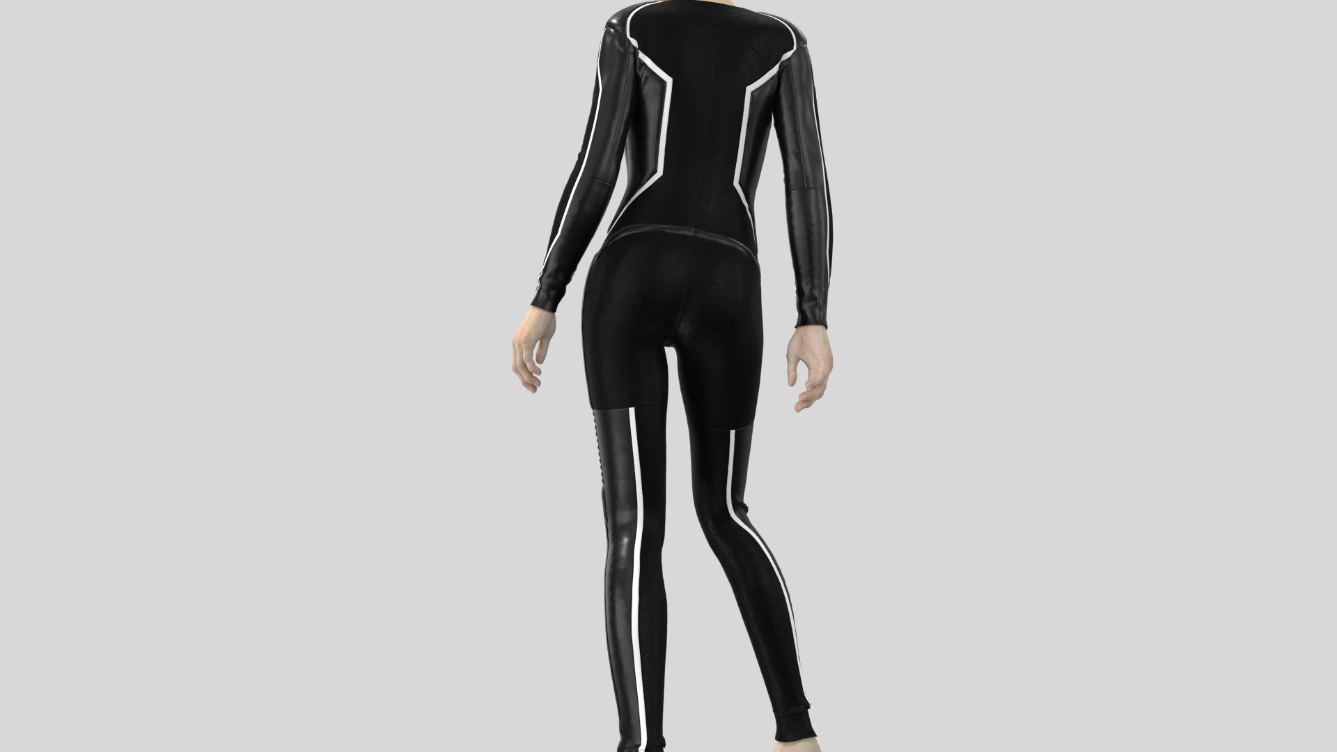 3D Female Sci-Fi suit - TurboSquid 1762048