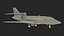 Business Jet Dassault 900 Simplified Rigged for Cinema 4D 3D model