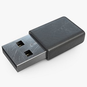 3D USB Type A Connector 1 model