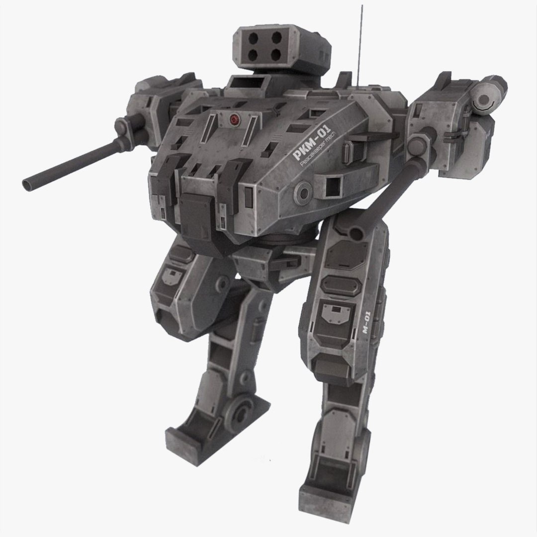 Peacekeeper Mech 3D Model - TurboSquid 2301015