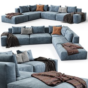 jesse sofa daniel composition 3D model