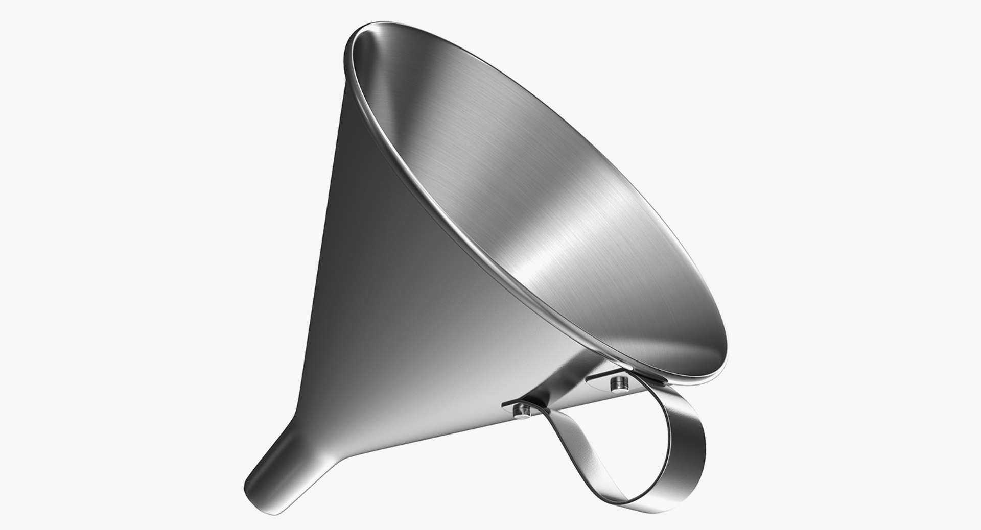 Metal Funnel 3D model preview