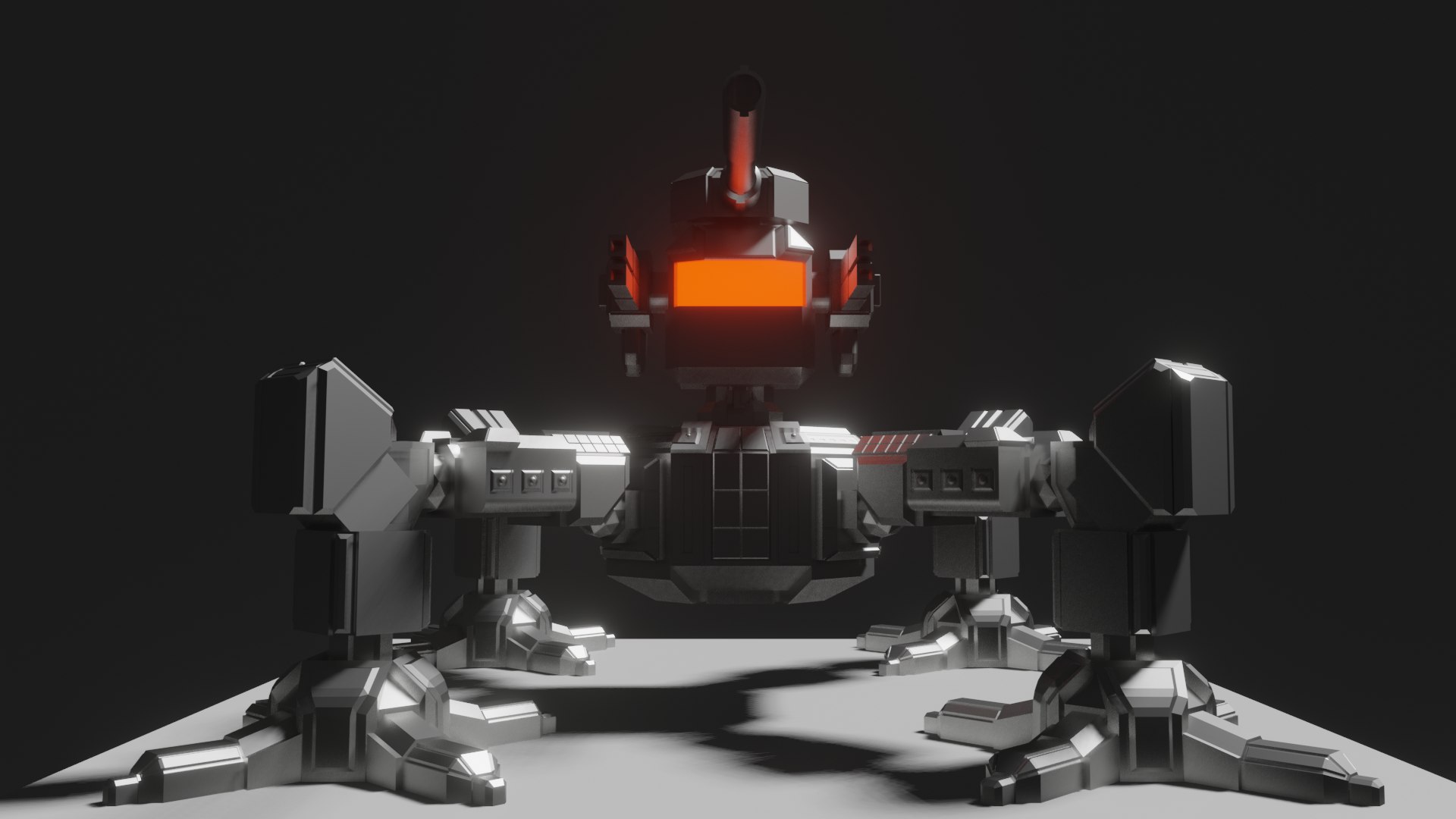 Sci Fi Turret 3D - TurboSquid 2106225