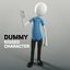Dummy Character Rigged