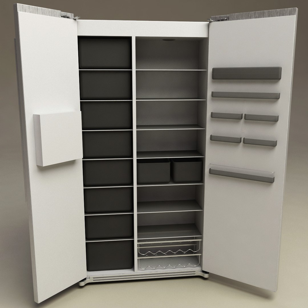 refrigerators v2 3d model