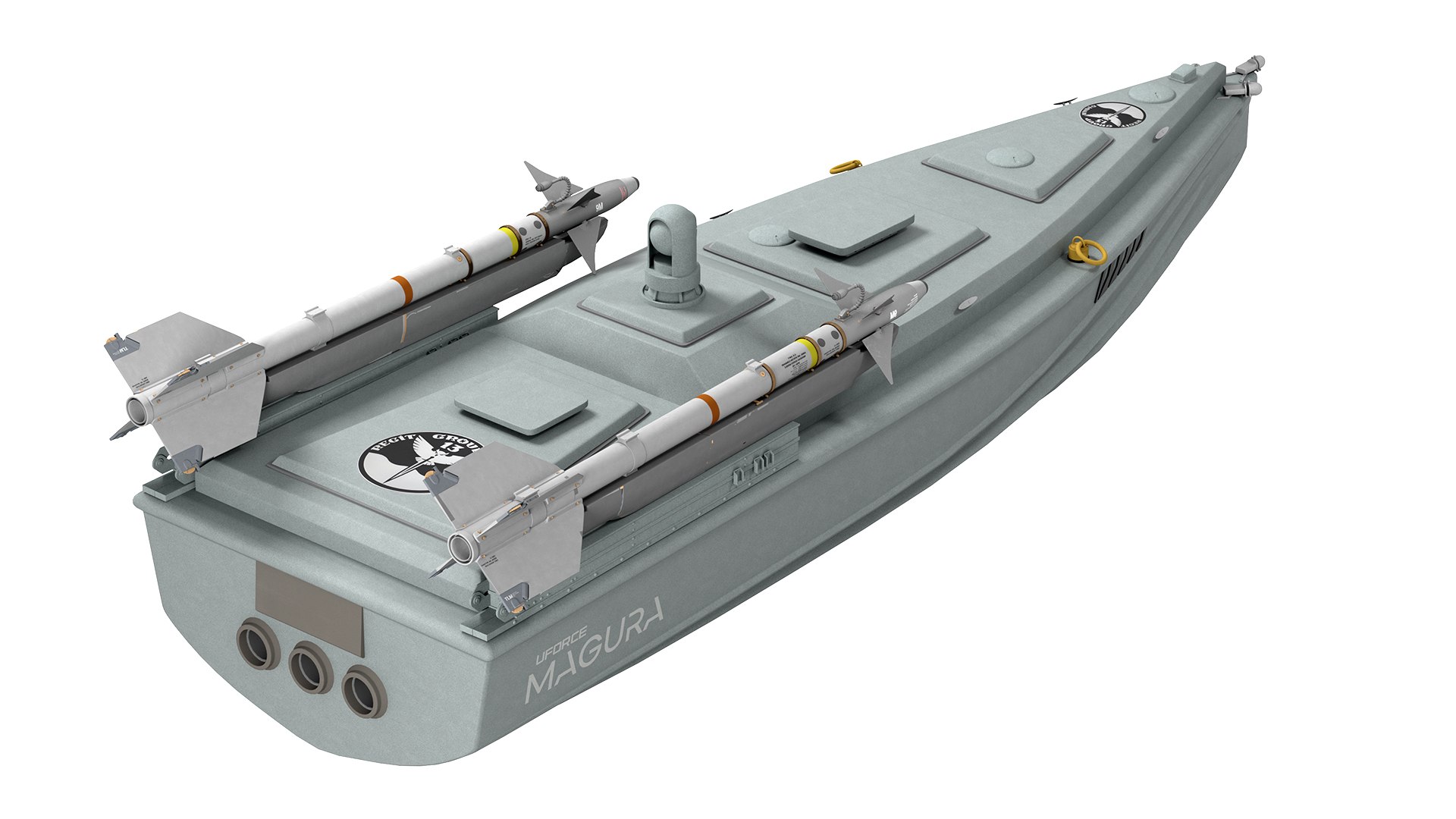 3D Magura Ukrainian Naval Drone https://p.turbosquid.com/ts-thumb/M2/egEHkb/oW/hd03/jpg/1766086484/1920x1080/fit_q87/9c3aef8cc8db2660c443599d347418357d9c751d/hd03.jpg