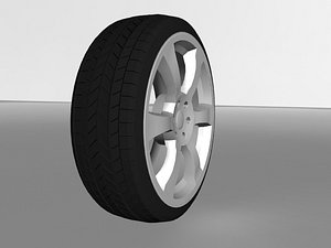 rim tyre 3d model