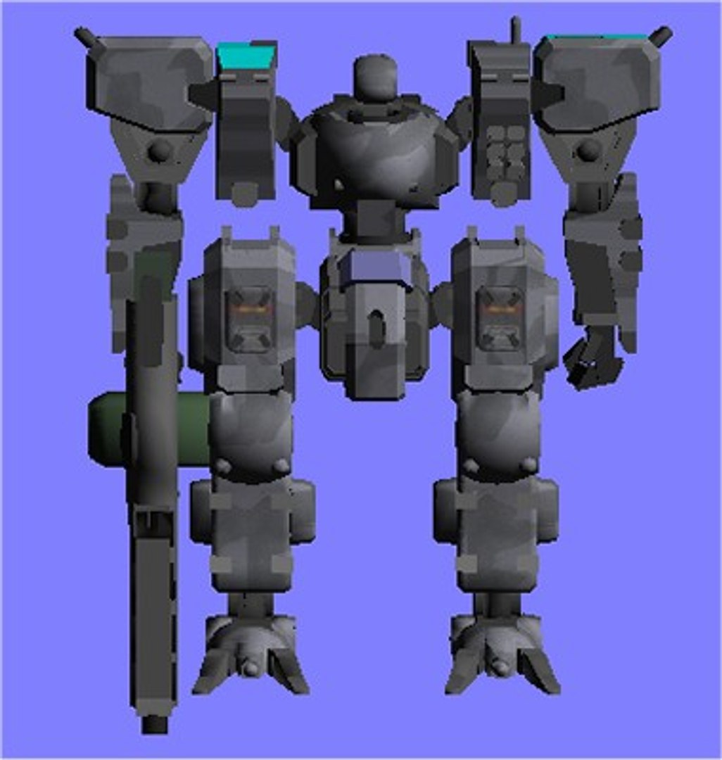 free 3ds model zenith mecha