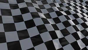 flag cycled 3d blend