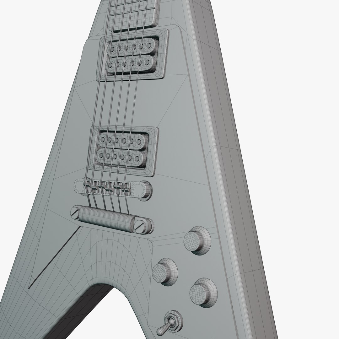 3D Gibson Flying V Classical White PBR model https://p.turbosquid.com/ts-thumb/M2/scXD5V/5z/wirerender08/png/1746827986/1920x1080/fit_q87/be9074bb3116042d9da668453574f5b1a396493d/wirerender08.jpg