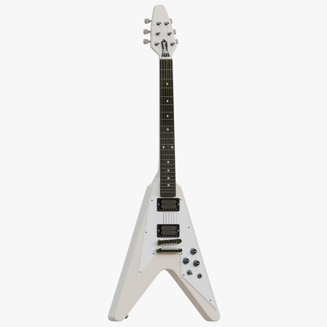 3D Gibson Flying V Classical White PBR model https://p.turbosquid.com/ts-thumb/M2/scXD5V/aj/onlywhite08/png/1746827592/1920x1080/fit_q87/51f94ab527158723ee6ae5589c9260f4005fe03d/onlywhite08.jpg