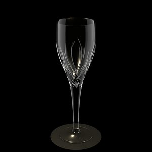 wine glass obj