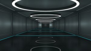 Sci Fi Warehouse 3D