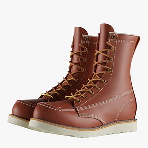 3D mens 8 inch moc model