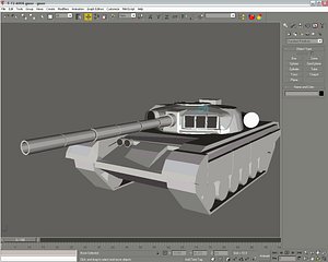 t-72 tank 3d model