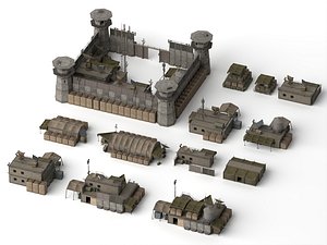 Military Base Outpost Asset Pack