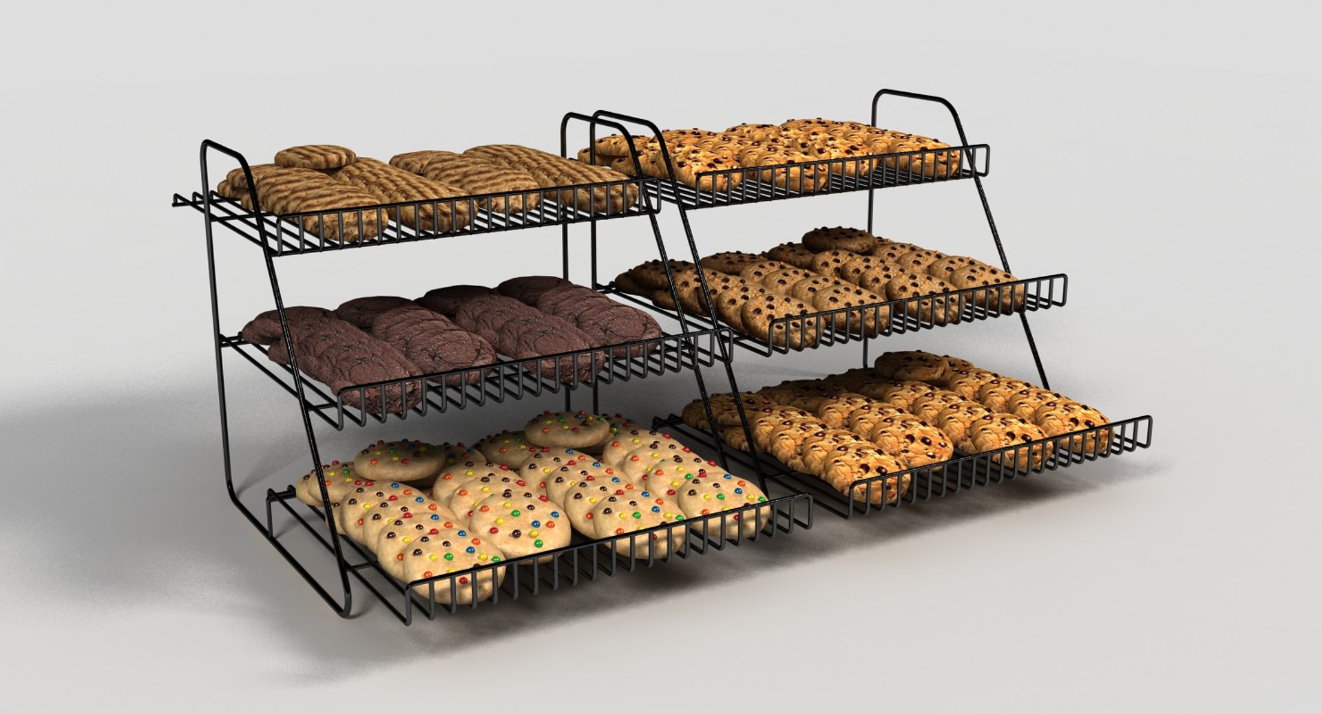 3D Cookie Racks TurboSquid 1243949