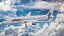 Low Poly Jetstar Plane 787