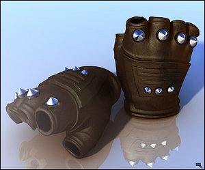 3d model fight gloves street
