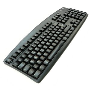 3d model computer keyboard