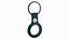 AirTag Leather Key Ring Blue 3D model