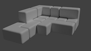 sofa tetris 3d fbx