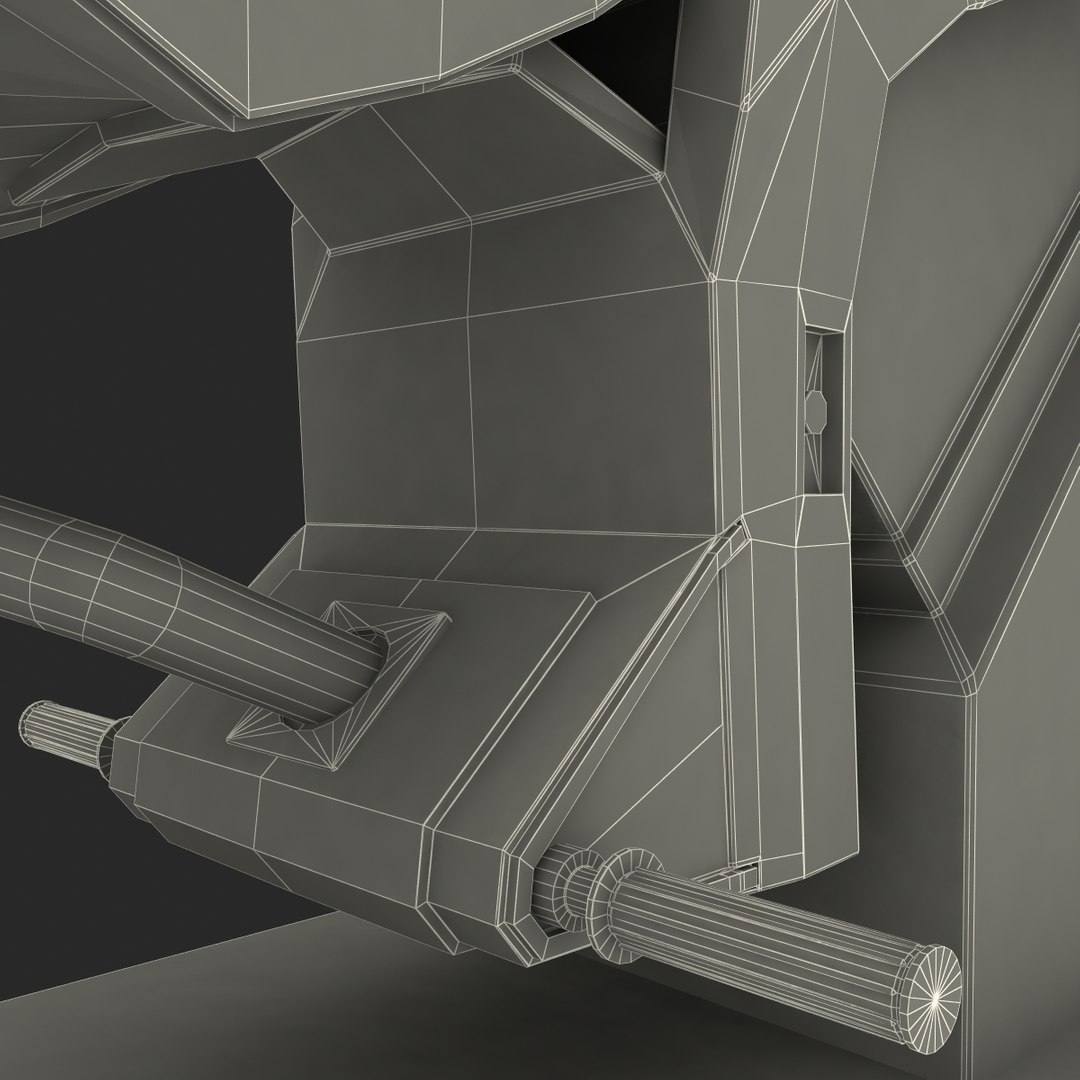 3d model racing simulator superbike