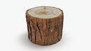 Wood Log 02 - 3D Scanned