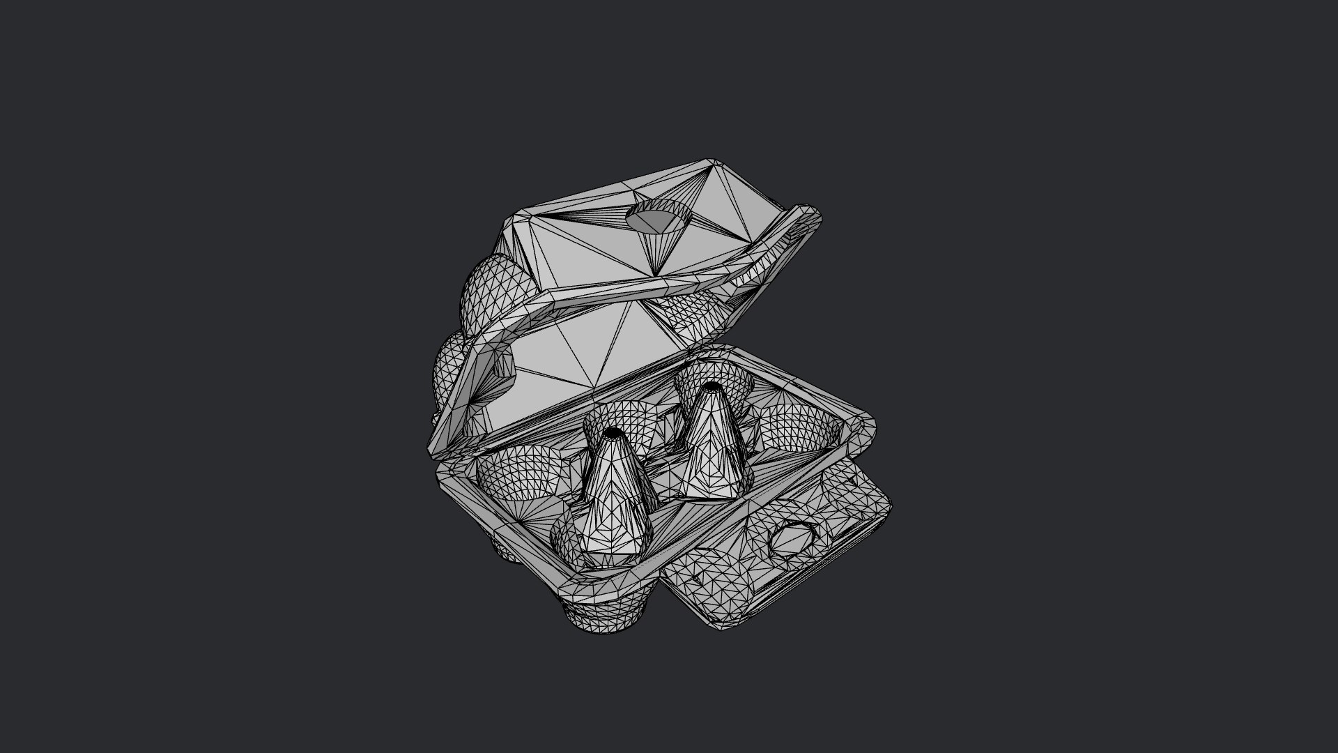 3D Dollhouse Miniature Egg Box Model Ready To Print - TurboSquid 2102321