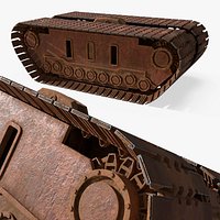 Star Wars Jawa Sandcrawler Tracked Chassis Old