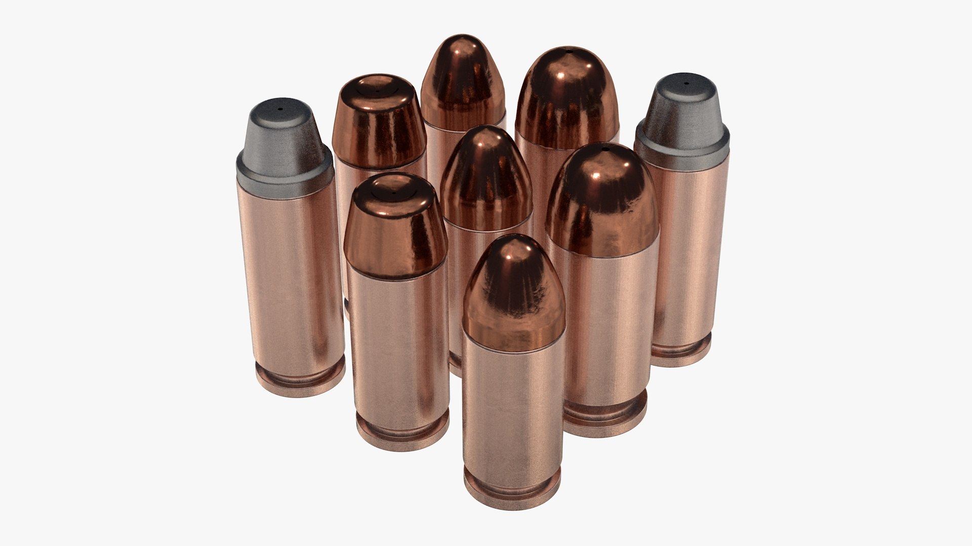 High-Quality 9mm Bullet Cartridge 3D - TurboSquid 2300873