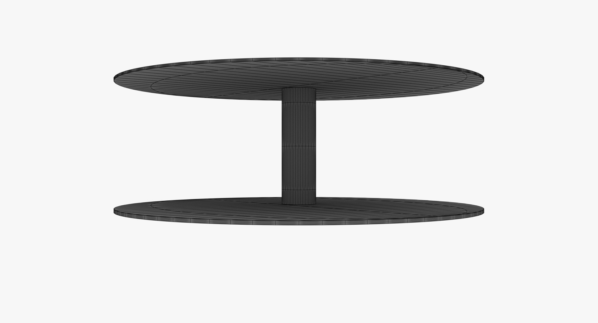 Wooden Black Mahogany Glass Round Coffee Table Model TurboSquid 1964985