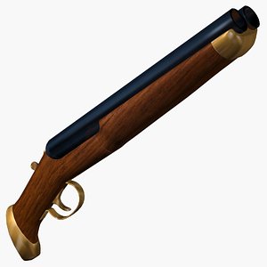 3d model shotgun shot gun