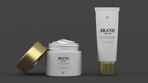 Cosmetic Bottle 3D model