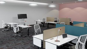 Office Set 1 3D