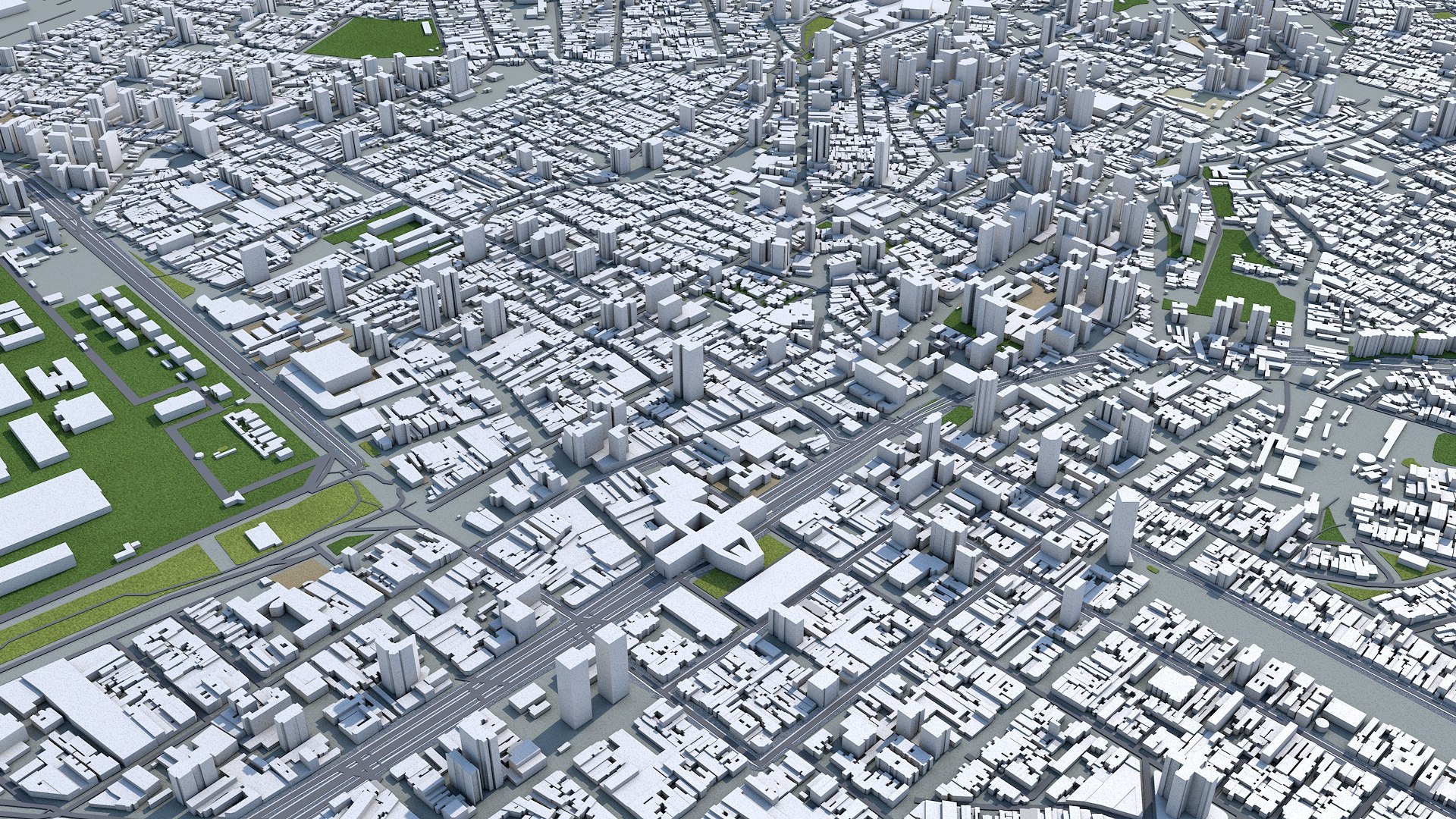 3D Building Map - TurboSquid 1596497