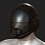 Masque respiratoire à gaz 3D scifi f