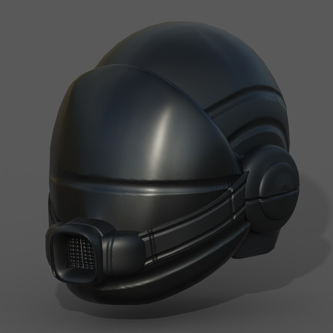 3D Gas Mask - TurboSquid 1611685