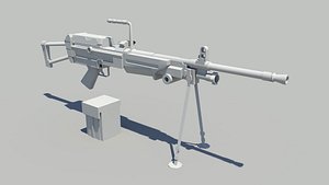 PKM Machine Gun