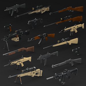 WEAPONS PACK model and textures
