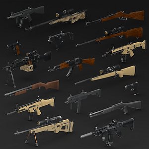 WEAPONS PACK model and textures