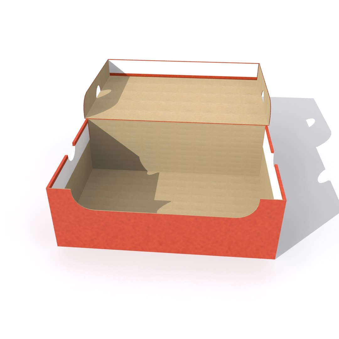 Shoe box nike - 3D - TurboSquid 1588427