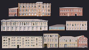 building facades 3D