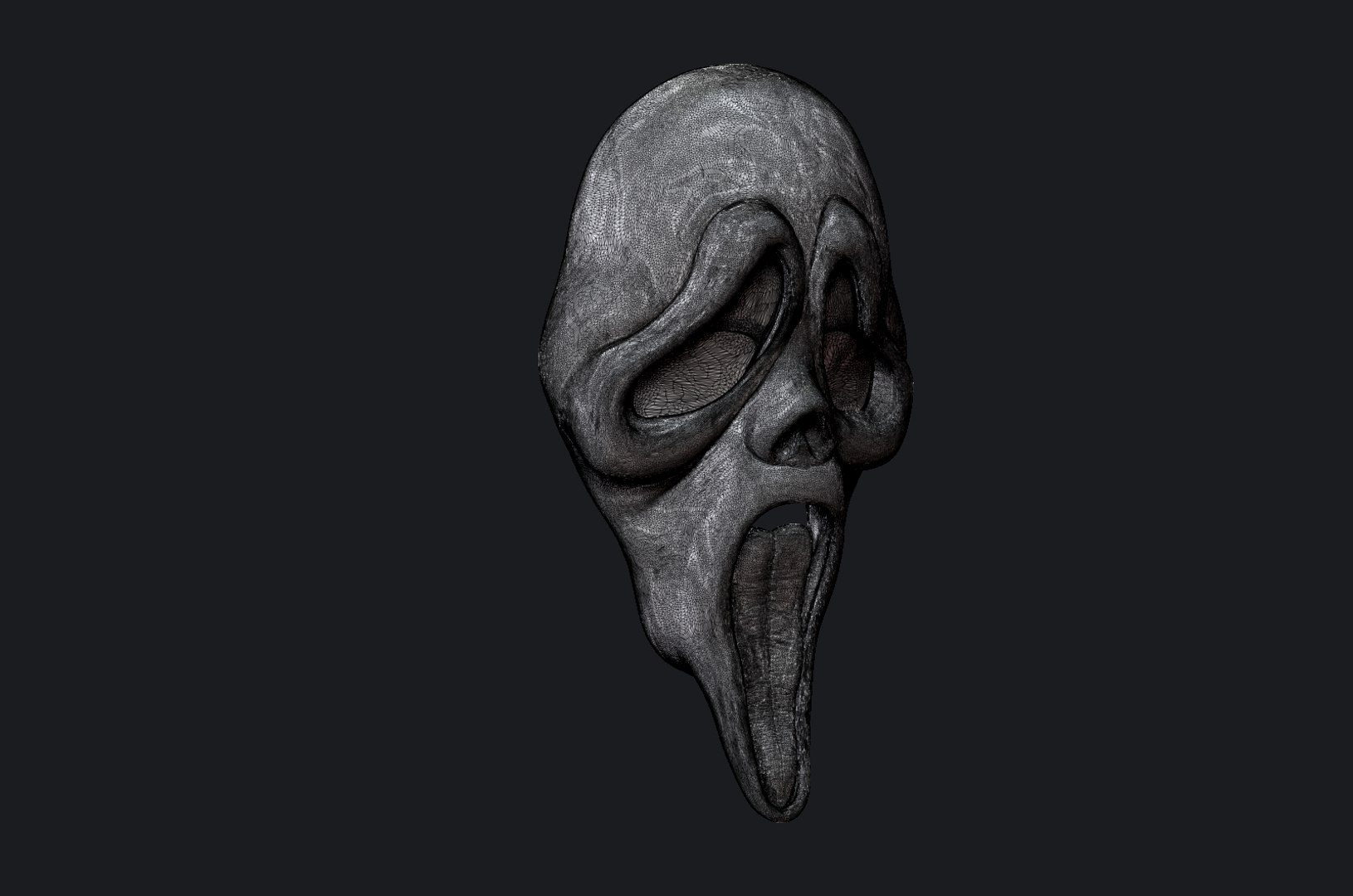 Scream Mask High Model PBR Materail 3D Model 3D - TurboSquid 2360276