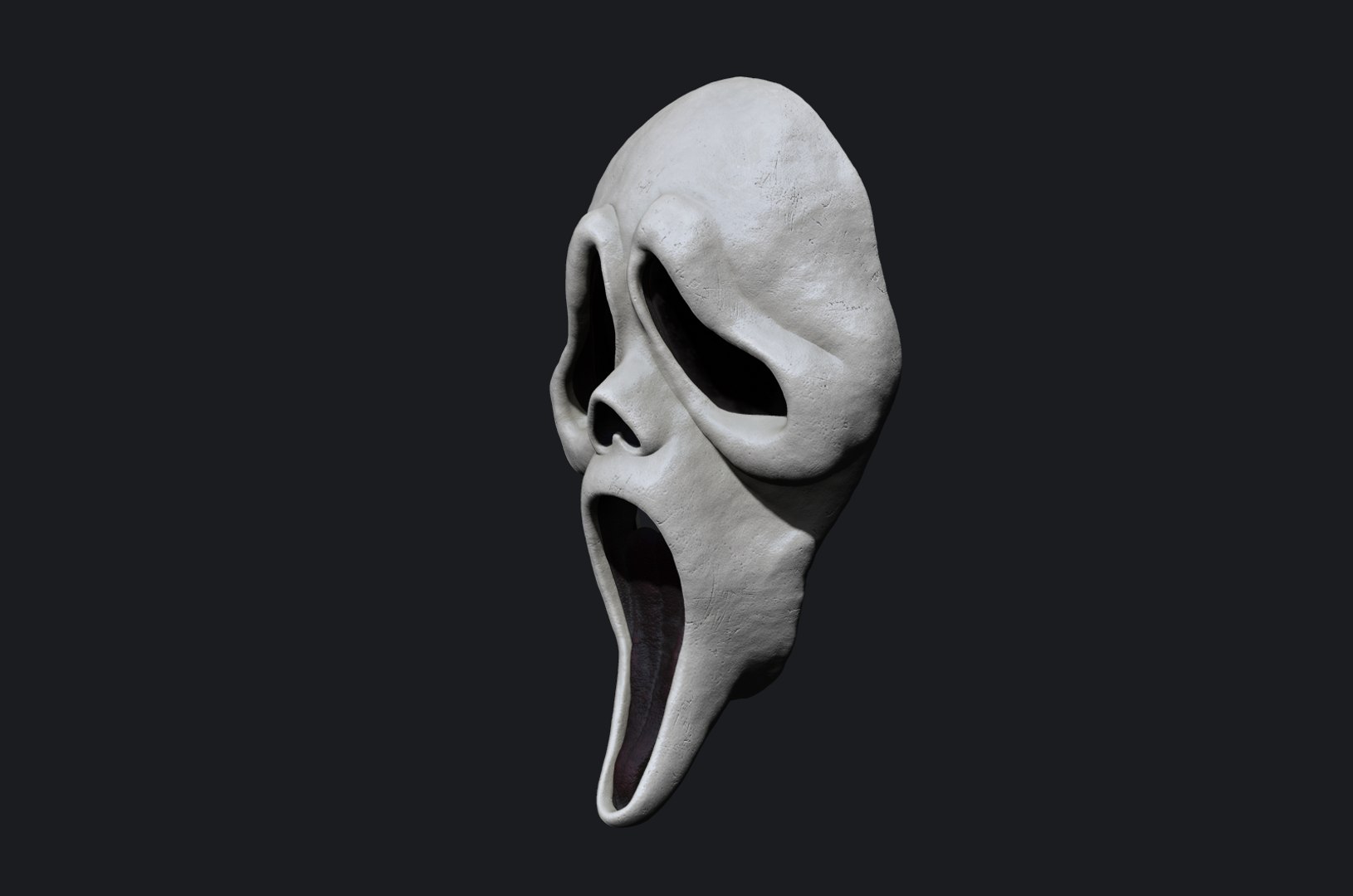 Scream Mask High Model PBR Materail 3D Model 3D - TurboSquid 2360276