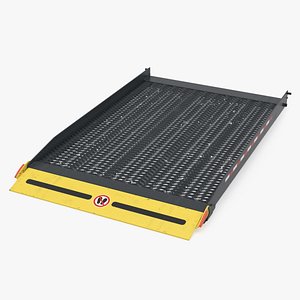 Metal Ramp for Support Wheelchair