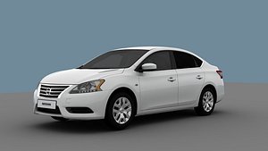 3d model nissan sentra