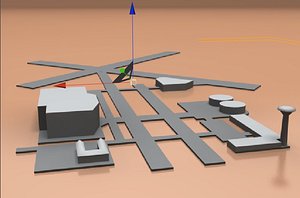 airoport 3d model