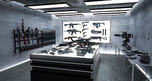 room weapons 3D model
