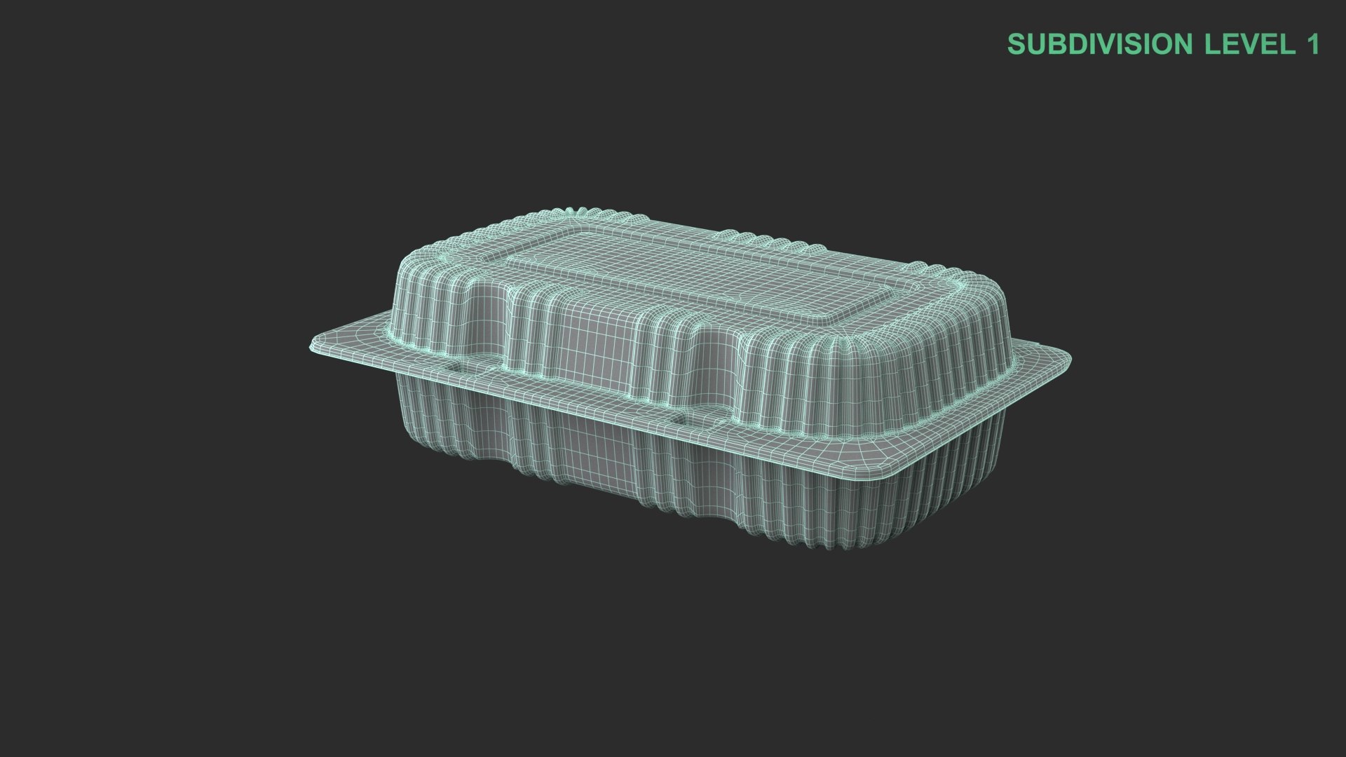 Food Container 3D Model - TurboSquid 2343536